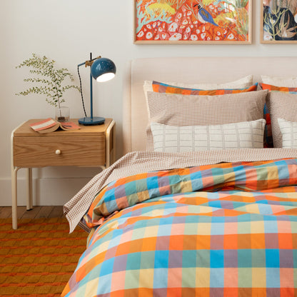 Woven Plaid Pillow Sham