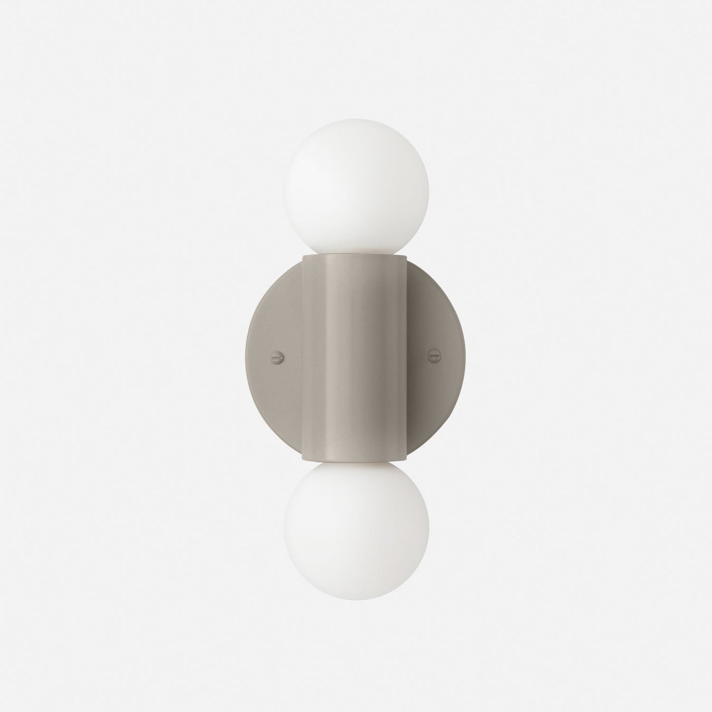 Cylinder Double Sconce
