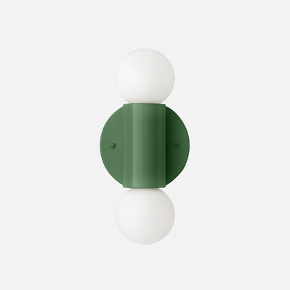 Cylinder Double Sconce