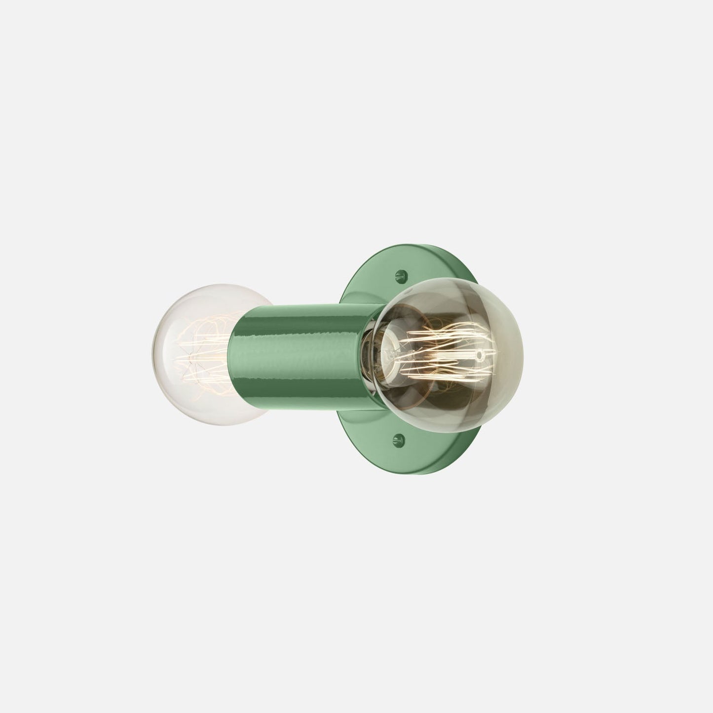 Cylinder Double Sconce