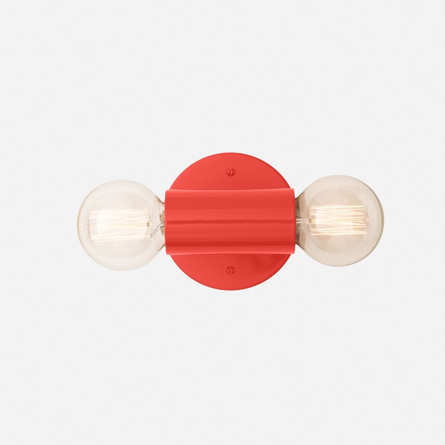 Cylinder Double Sconce