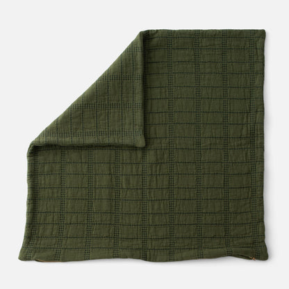 Grid Stitch Pillow Cover