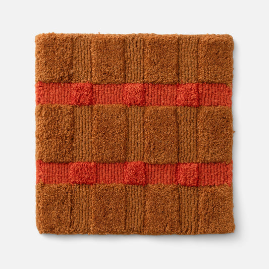Tawny Ashlar rug swatch