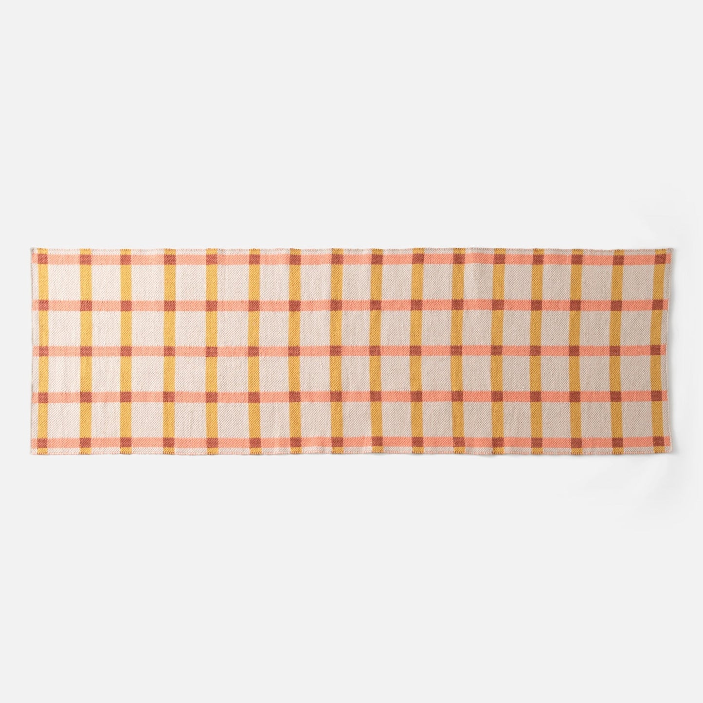 Plaid Wool Rug