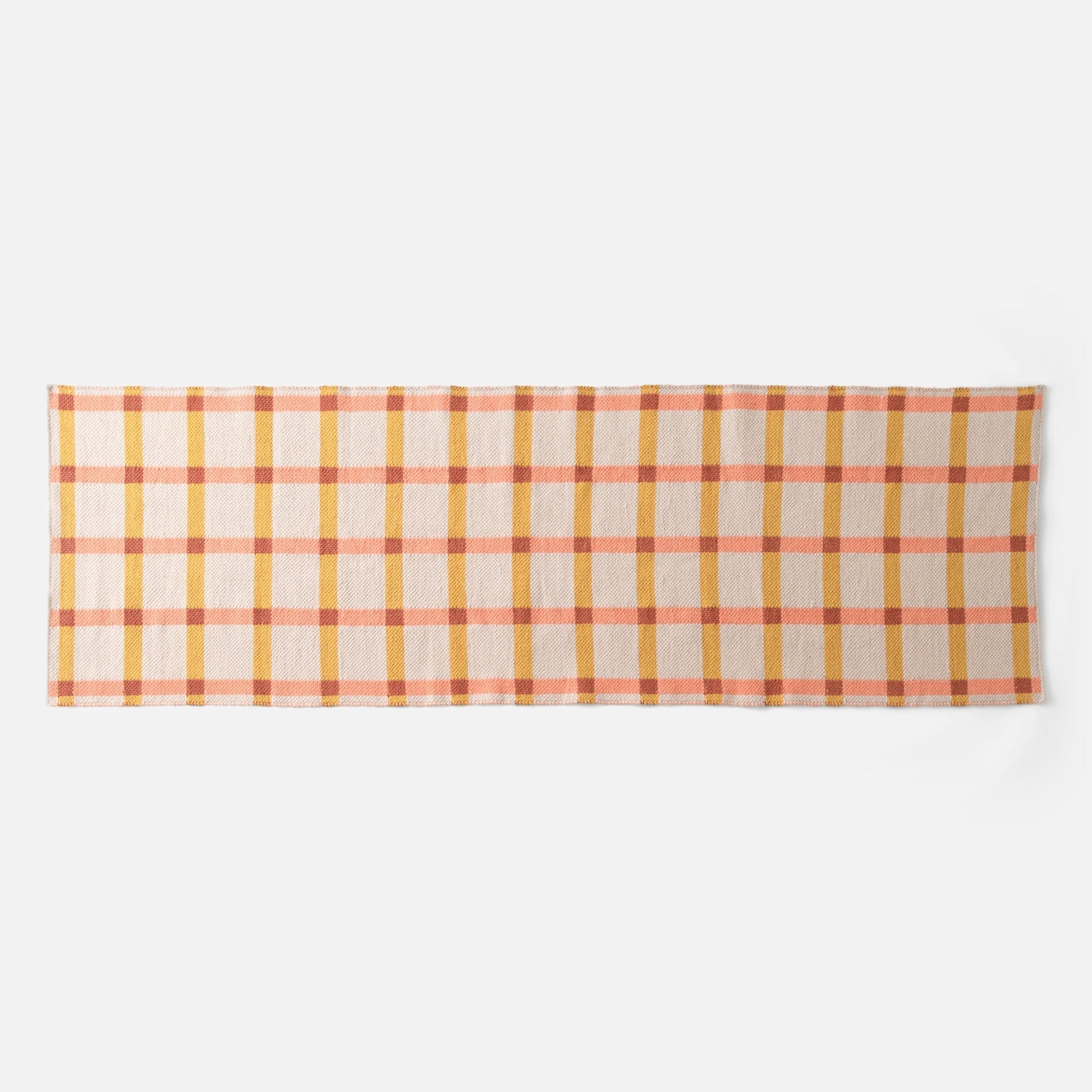 Plaid Wool Rug