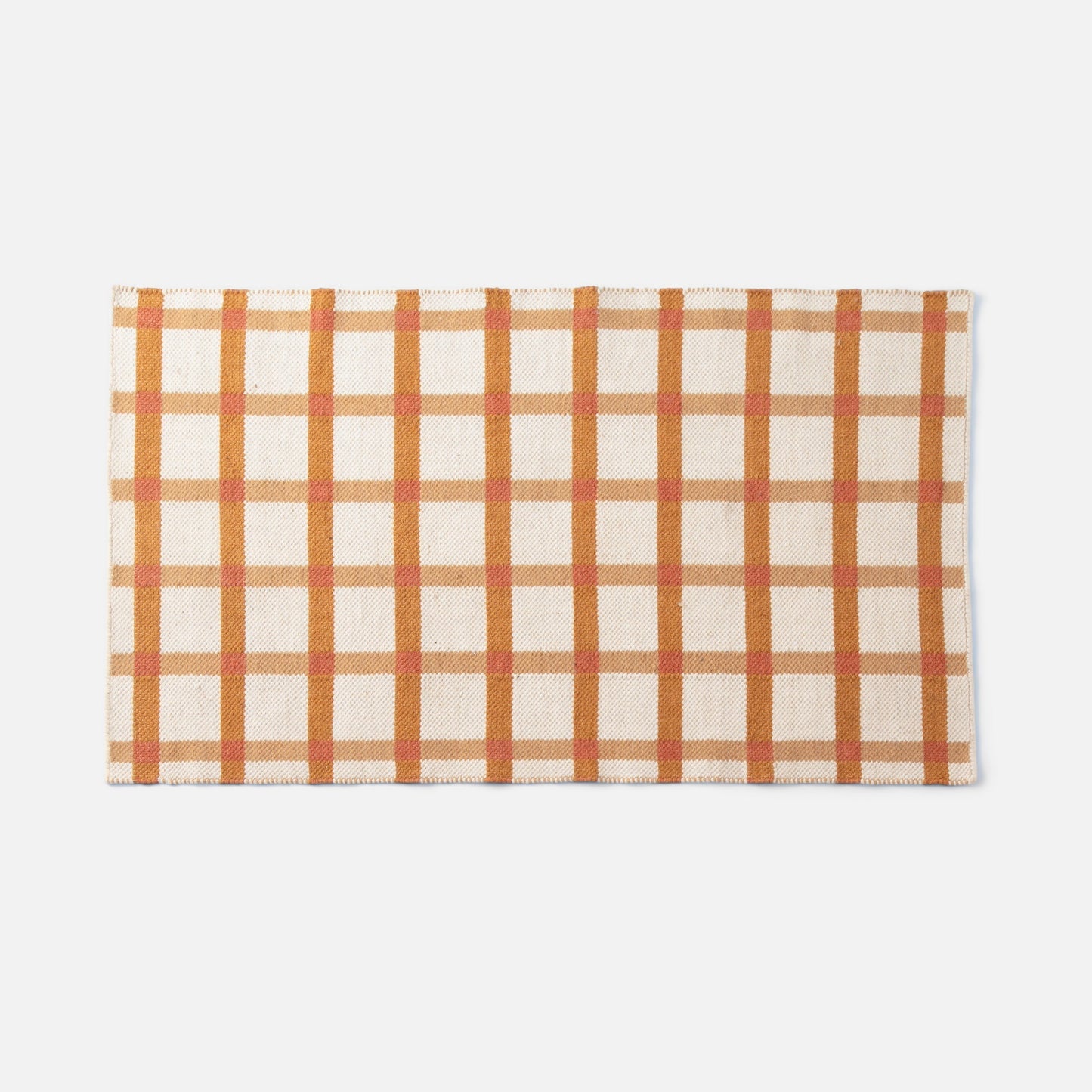 Plaid Wool Rug