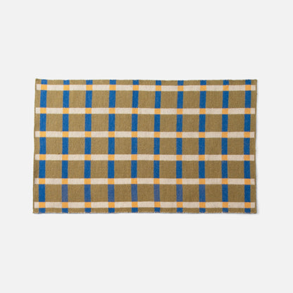 Plaid Wool Rug