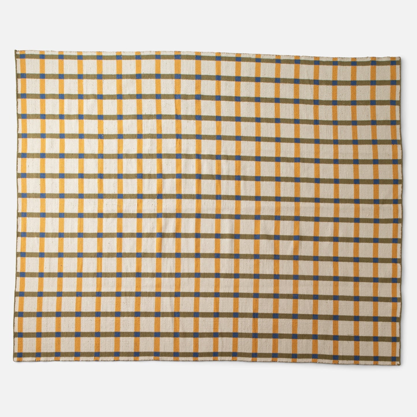 Plaid Wool Rug