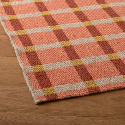 Plaid Wool Rug