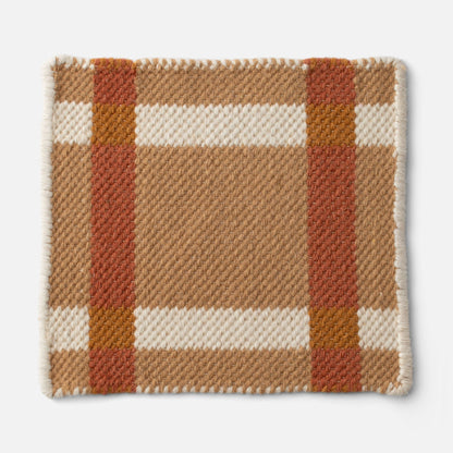 Plaid Wool Rug Swatch