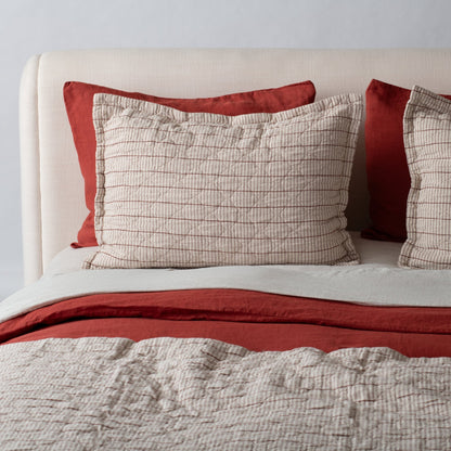 Diamond Ticking Quilt