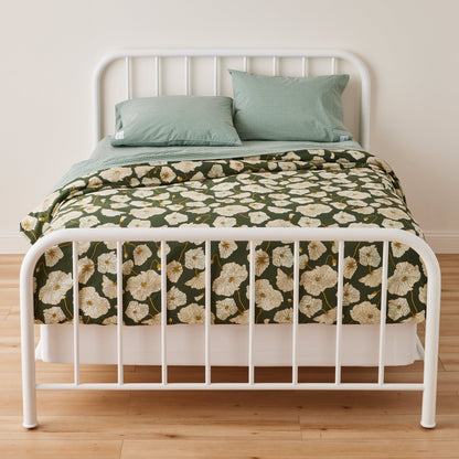 Gingham Percale Pillow Case, Set of 2