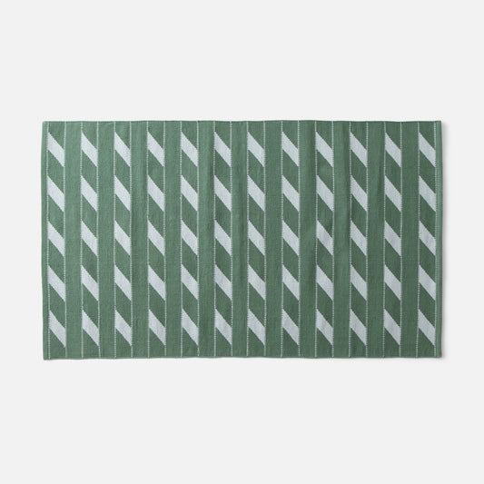 Cotton Ladder Flatweave Rug