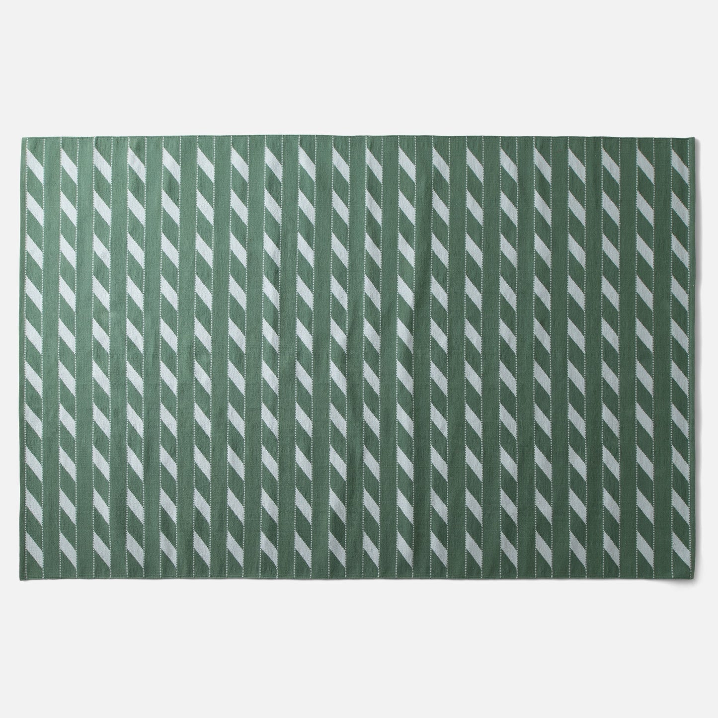 Cotton Ladder Flatweave Rug