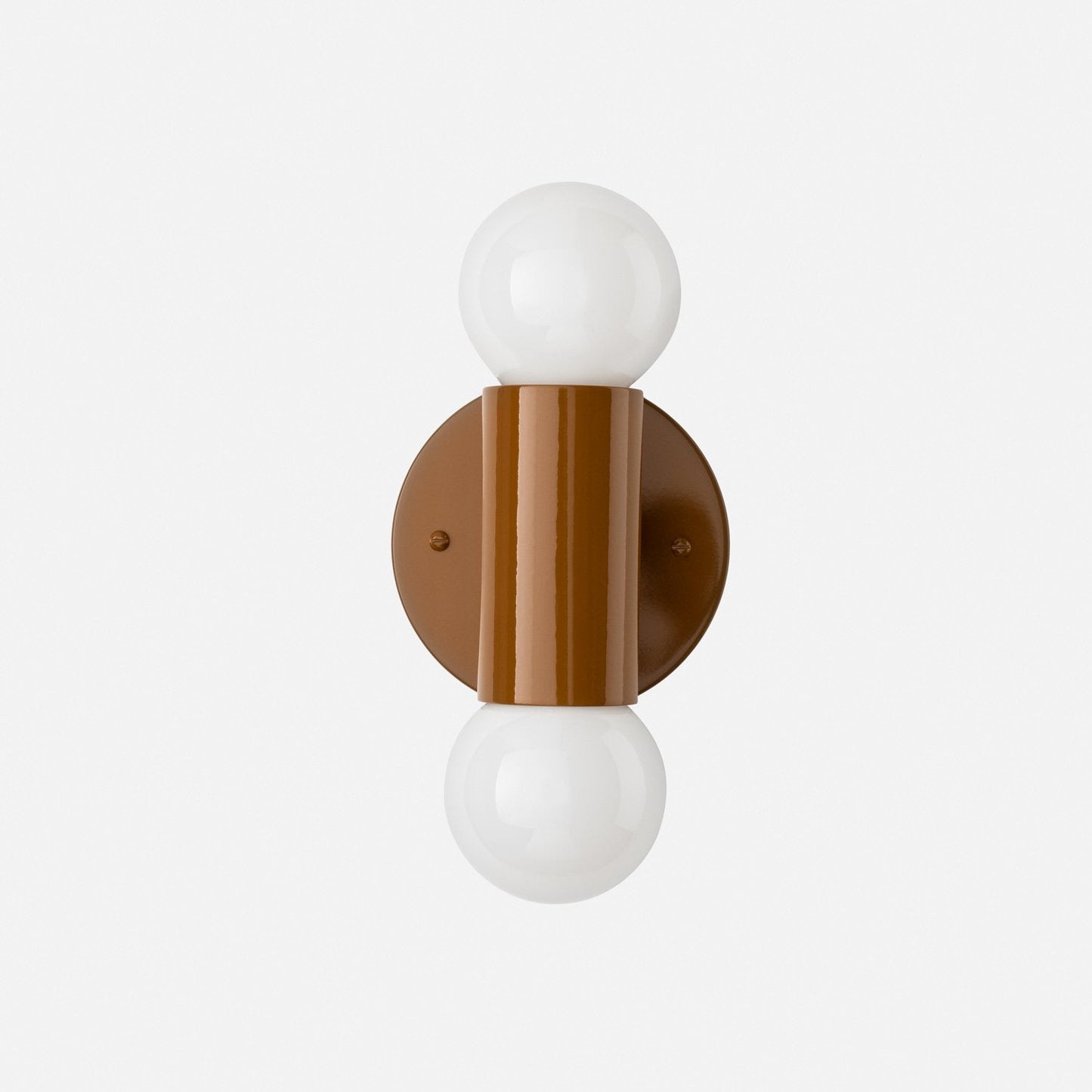 Cylinder Double Sconce