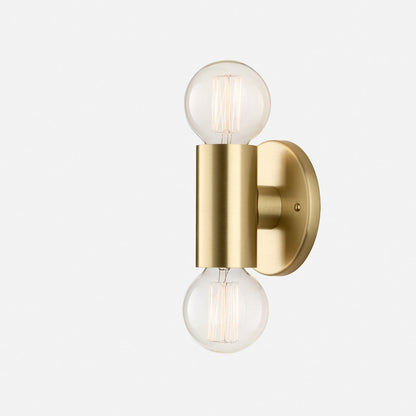 Cylinder Double Sconce
