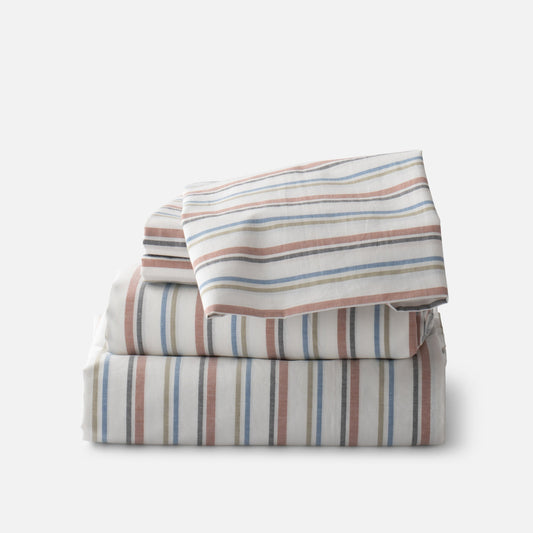 Fresh Stripe Percale Sheeting